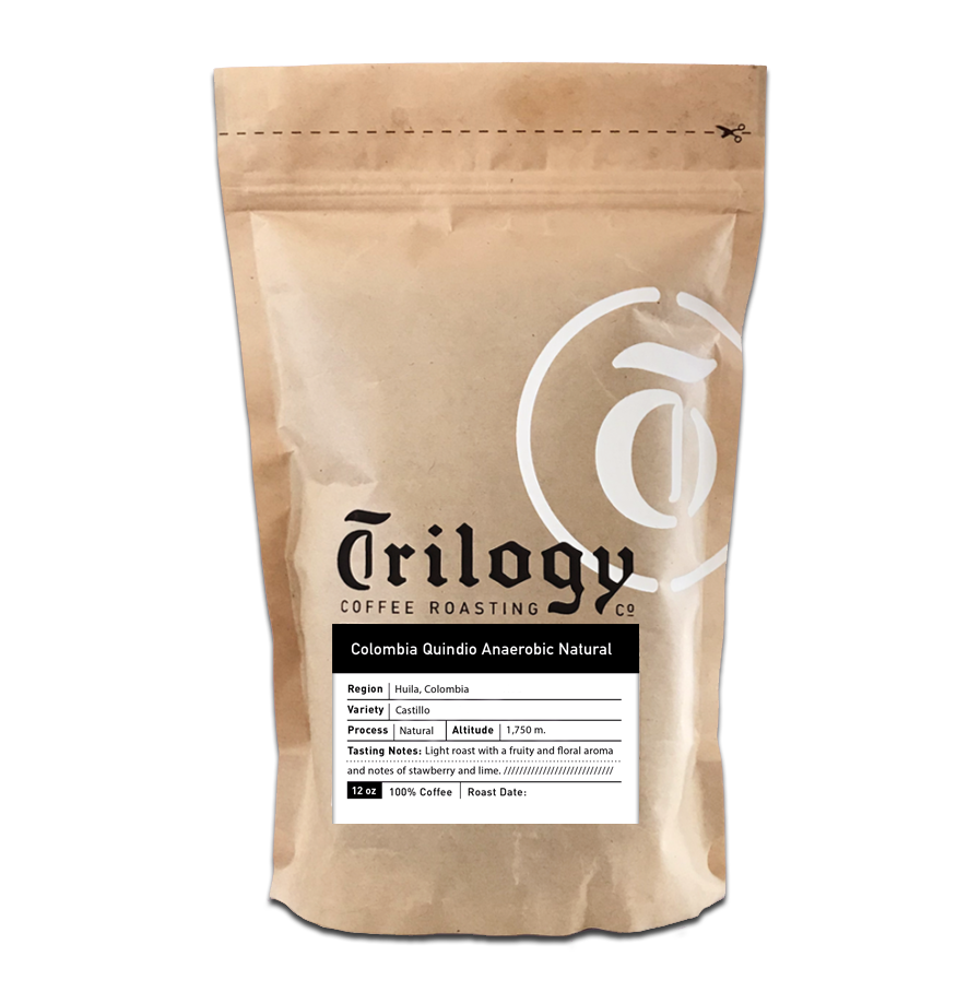 Trilogy Coffee Bag Colombia Quindio Anaerobic Natural